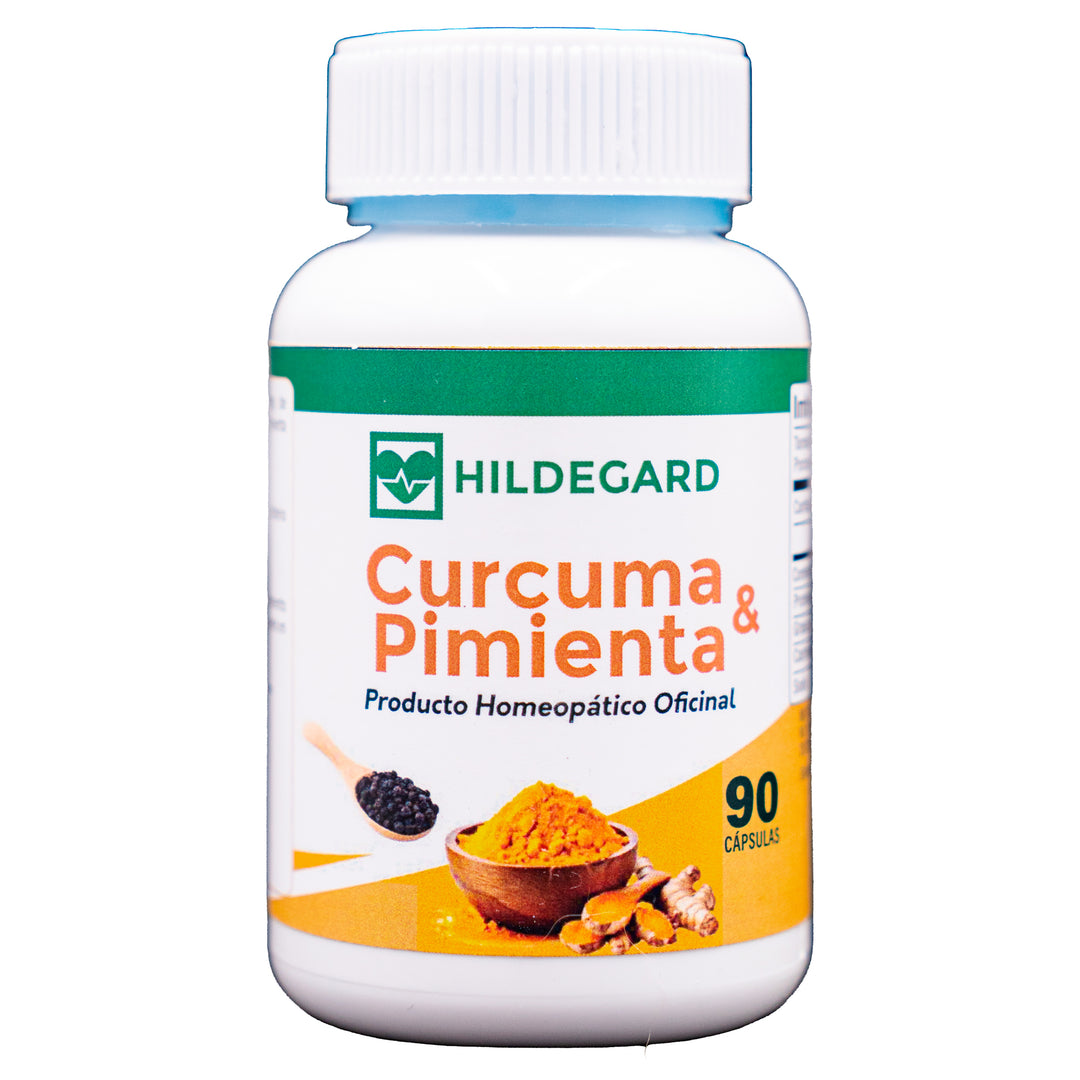 CURCUMA Y PIMIENTA HILDEGARD X90CAP