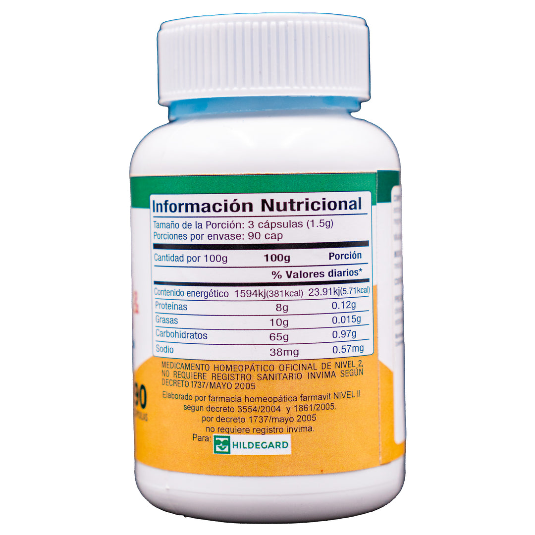 CURCUMA Y PIMIENTA HILDEGARD X90CAP