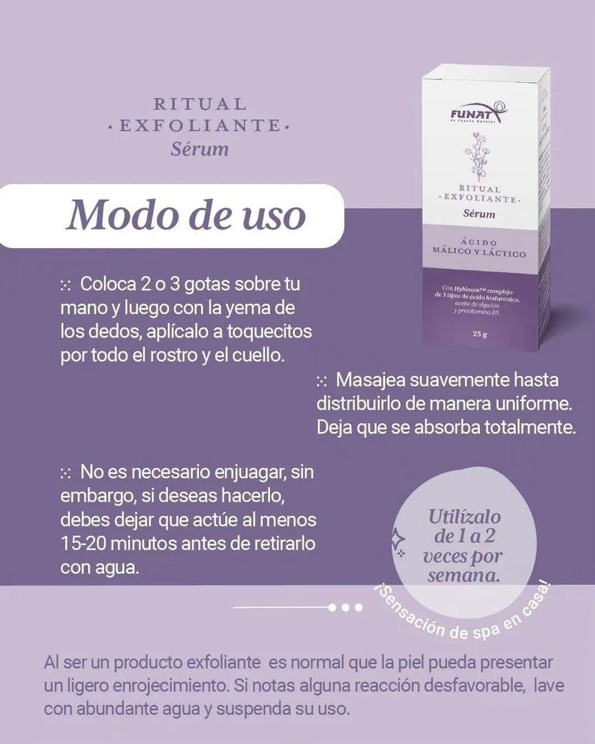 SERUM FACIAL EXFOLIANTE