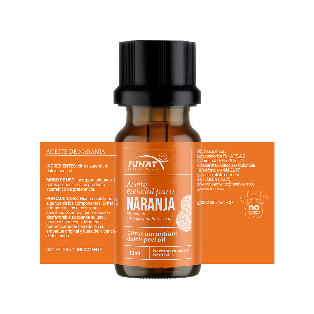 ACEITE ESENCIAL DE NARANJA X 10ML