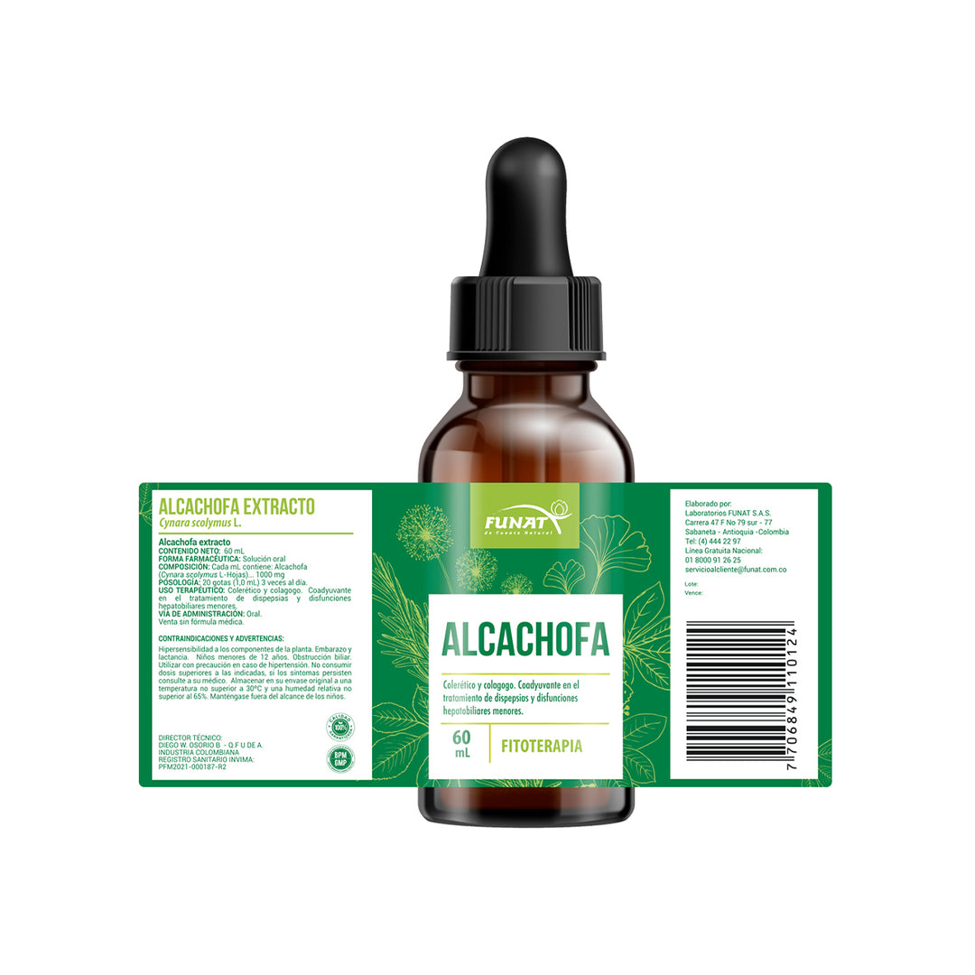 ALCACHOFA EXTRACTO X 60 mL