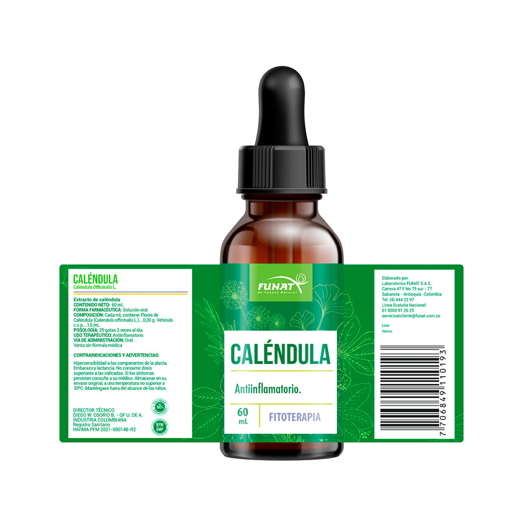 CALENDULA EXTRACTO X 60 mL