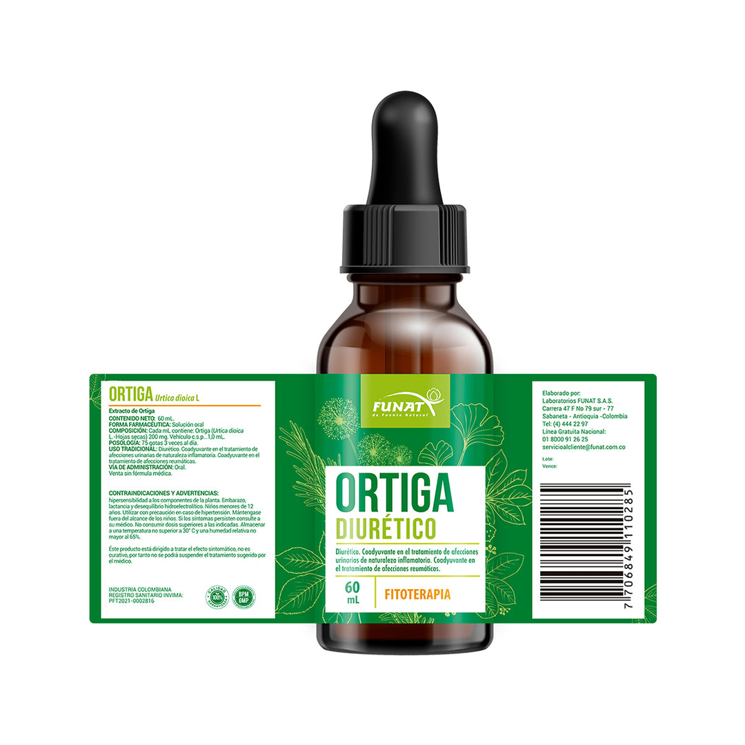 ORTIGA EXTRACTO X 60 mL