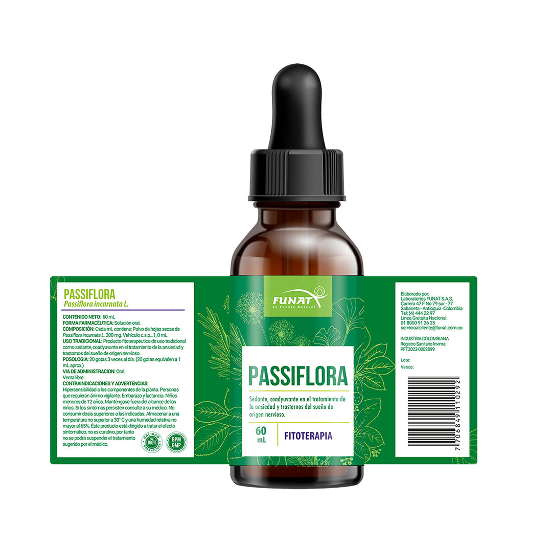 PASSIFLORA EXTRACTO X 60 mL