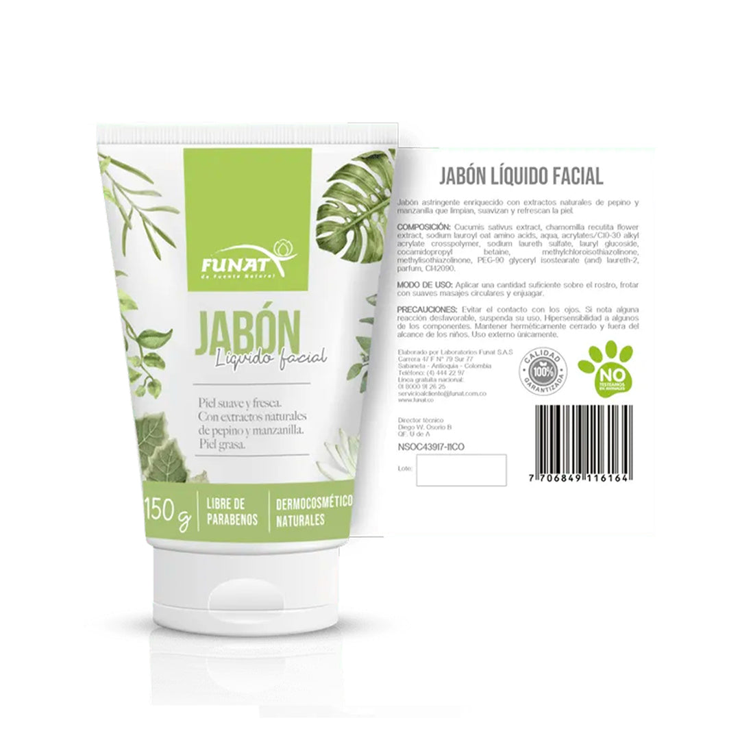 JABON LIQUIDO FACIAL X 150 g