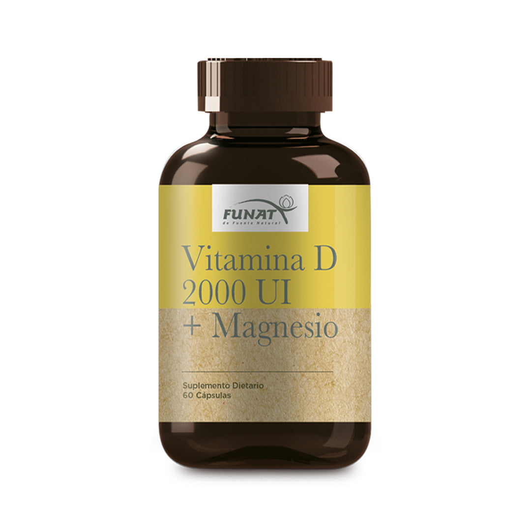 VITAMINA D 2000 UI + MAGNESIO X60 CAP
