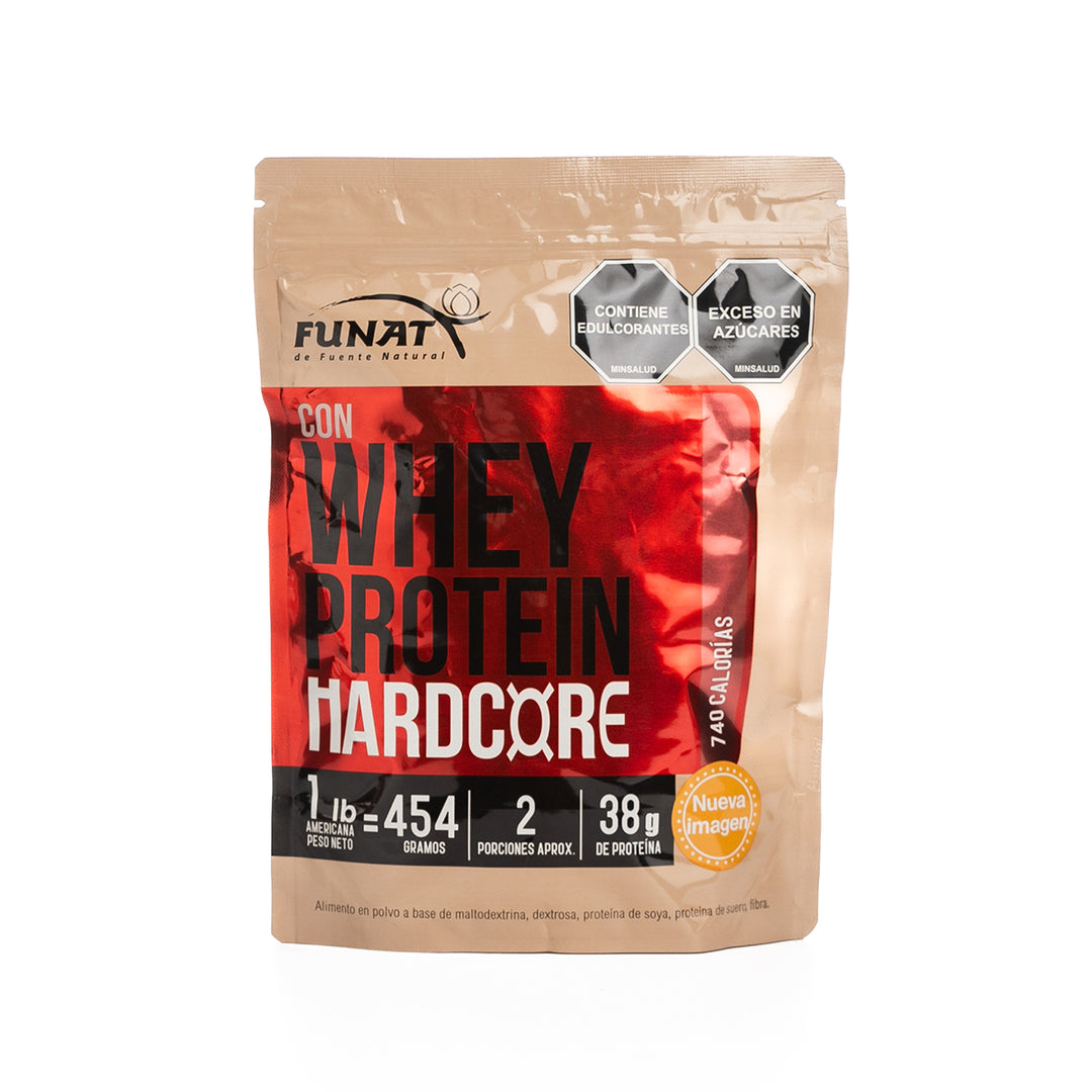 WHEY PROTEIN HARDCORE X 1 LBFUNAT